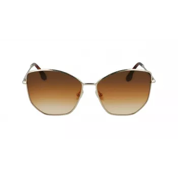 Victoria Beckham VB225S-702 Damen-Sonnenbrille Havana/Braun Gradient 59mm