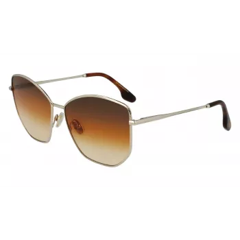 Victoria Beckham VB225S-702 Damen-Sonnenbrille Havana/Braun Gradient 59mm