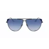 Victoria Beckham VB239S6309319 Damen übergroße eckige Sonnenbrille Schwarzes Acetat Grau Verlaufsglas 63mm