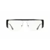 Victoria Beckham VB250S5913001 Damen übergroße eckige Sonnenbrille - Schwarzer Rahmen, grau verlaufende Gläser 59mm