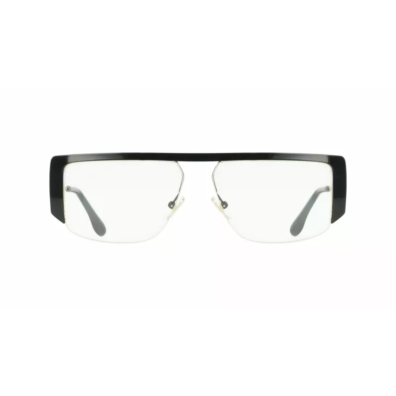 Victoria Beckham VB250S5913001 Damen übergroße eckige Sonnenbrille - Schwarzer Rahmen, grau verlaufende Gläser 59mm