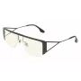 Victoria Beckham VB250S5913001 Damen übergroße eckige Sonnenbrille - Schwarzer Rahmen, grau verlaufende Gläser 59mm