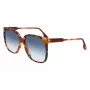Victoria Beckham VB610SCB-212 Damen-Sonnenbrille Havanna Acetat Butterfly-Fassung Braune Verlaufsgläser 59mm