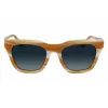 Victoria Beckham VB630S-774 Damen eckige Acetat-Sonnenbrille Havana Braun Verlauf 53mm