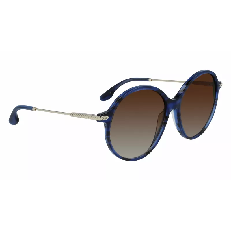 Victoria Beckham VB632S-419 Damen-Sonnenbrille Havana Blue Gradient 58mm