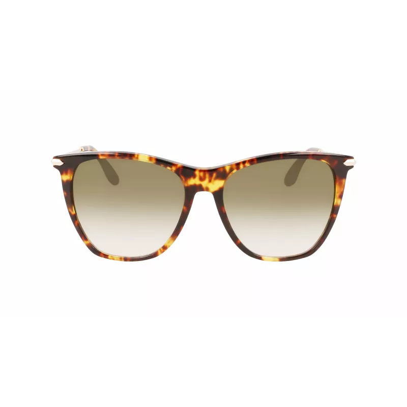 Victoria Beckham VB636S-221 Damen-Sonnenbrille Havana Braun 58mm