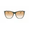 Victoria Beckham VB636S-342 Damen-Sonnenbrille - Havanna-Schildpattrahmen, braune Verlaufsgläser, 58 mm