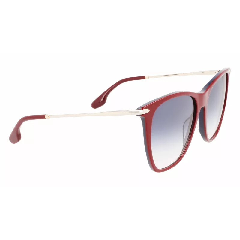 Victoria Beckham VB636S-619 Damen-Sonnenbrille Havanna Acetat braune Gläser 58mm