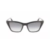 Victoria Beckham VB638S-001 Damen eckige Sonnenbrille Schwarz/Grau 55/17/140 mm