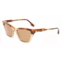 Victoria Beckham VB638S-218 Damen-Sonnenbrille Havana Braun Verlauf 55mm