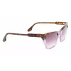 Victoria Beckham VB638S-223 Damen-Sonnenbrille Havana Braun Verlauf