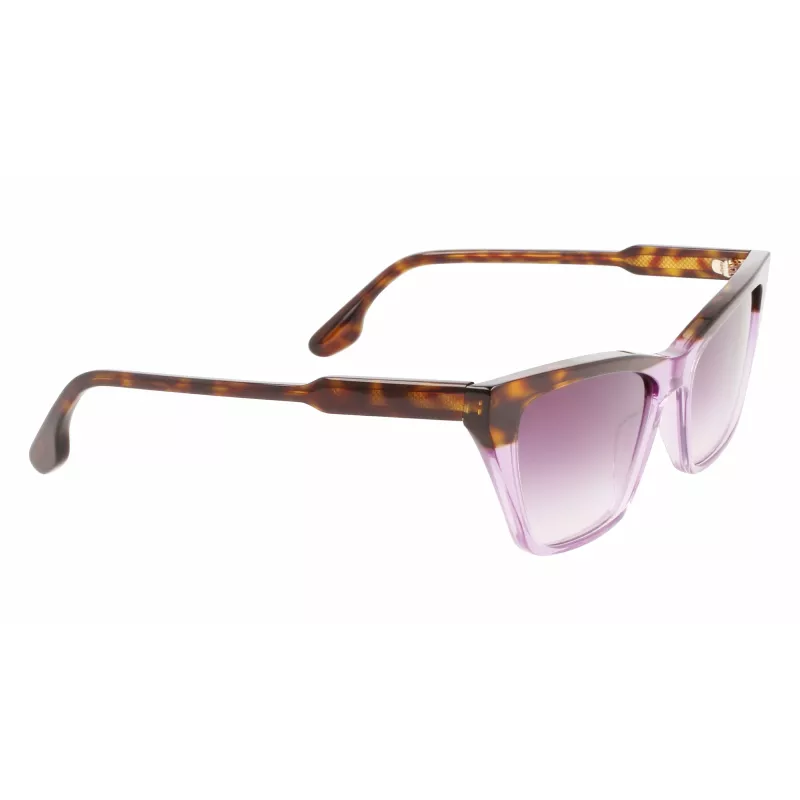 Victoria Beckham VB638S-223 Damen-Sonnenbrille Havana Braun Verlauf