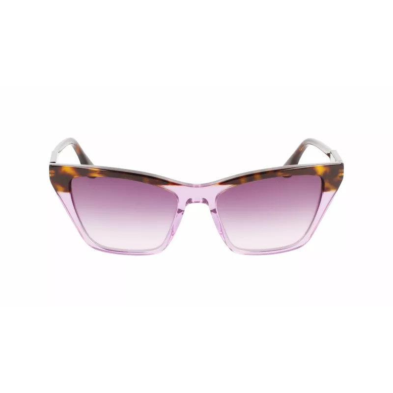 Victoria Beckham VB638S-223 Damen-Sonnenbrille Havana Braun Verlauf