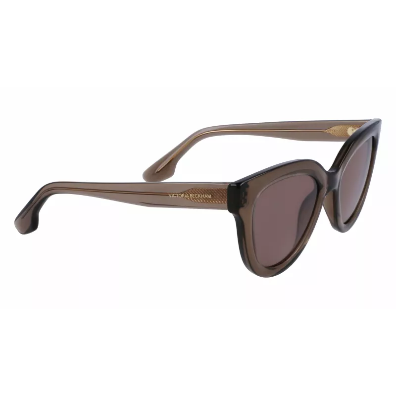 Victoria Beckham VB649S-303 Damen Cat-Eye-Sonnenbrille Havana Brown Gradient 52mm