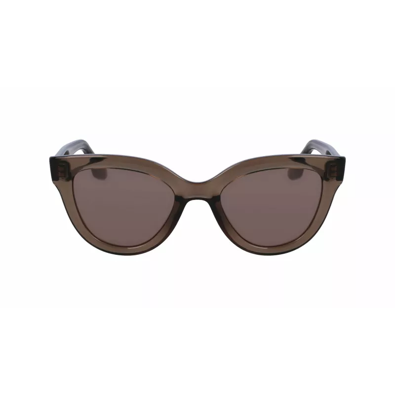 Victoria Beckham VB649S-303 Damen Cat-Eye-Sonnenbrille Havana Brown Gradient 52mm