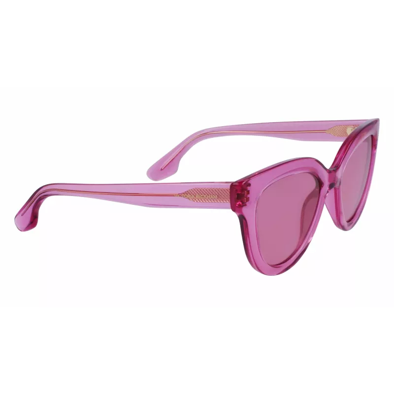 Victoria Beckham VB649S-601 Damen-Sonnenbrille Havana Braun Verlauf 52mm