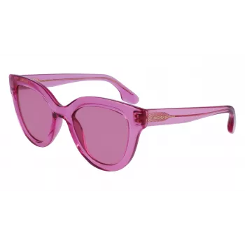Victoria Beckham VB649S-601 Damen-Sonnenbrille Havana Braun Verlauf 52mm