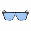 Victoria Beckham VB650S5319003 Damen eckige Acetat-Sonnenbrille, Schwarz/Grau, 53/19/140 mm