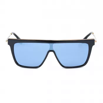 Victoria Beckham VB650S5319003 Damen eckige Acetat-Sonnenbrille, Schwarz/Grau, 53/19/140 mm