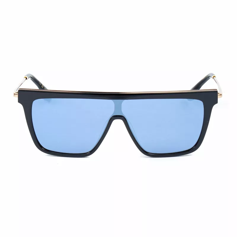 Victoria Beckham VB650S5319003 Damen eckige Acetat-Sonnenbrille, Schwarz/Grau, 53/19/140 mm