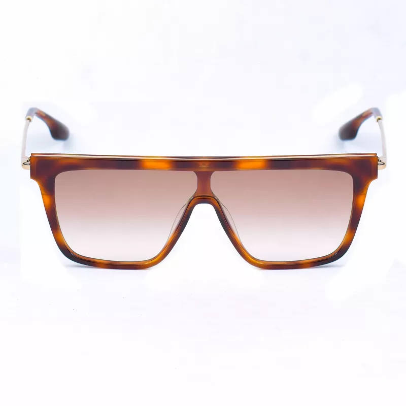 Victoria Beckham VB650S5319216 Damen-Sonnenbrille Havana Acetat Braun Verlauf 53mm