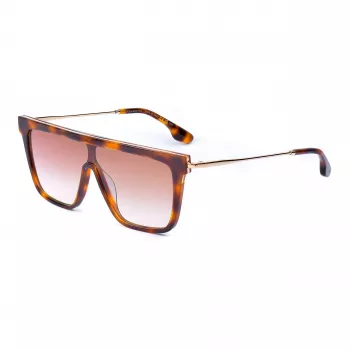Victoria Beckham VB650S5319216 Damen-Sonnenbrille Havana Acetat Braun Verlauf 53mm