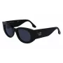 Victoria Beckham VB654S5022001 Damen-Sonnenbrille - Schwarzer Rahmen, graue Gläser, 50 mm