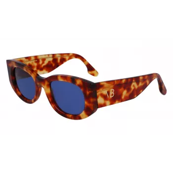 Victoria Beckham VB654S5022222 Damen eckige Sonnenbrille Schwarz/Grau 50mm