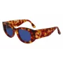 Victoria Beckham VB654S5022222 Damen eckige Sonnenbrille Schwarz/Grau 50mm