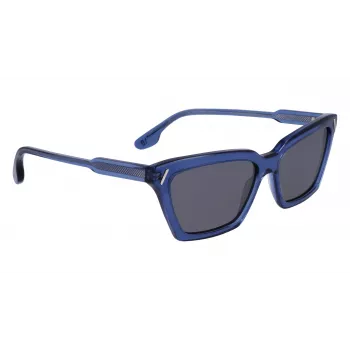 Victoria Beckham VB661S5716414 Damen-Sonnenbrille - Havanna-Acetatrahmen, braune Verlaufsgläser, 57 mm