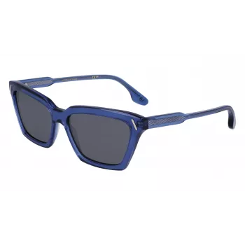 Victoria Beckham VB661S5716414 Damen-Sonnenbrille - Havanna-Acetatrahmen, braune Verlaufsgläser, 57 mm