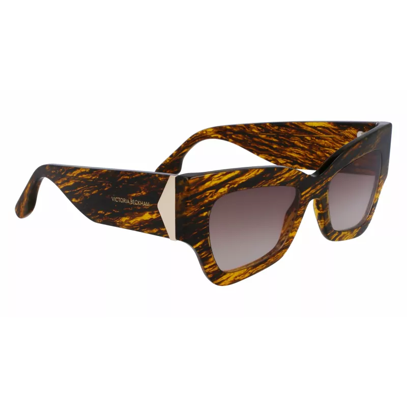Victoria Beckham VB662S5218736 Damen-Sonnenbrille Braun Havana 52mm