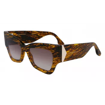 Victoria Beckham VB662S5218736 Damen-Sonnenbrille Braun Havana 52mm