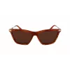 Victoria Beckham VB663S-238 Damen-Sonnenbrille Havana Braun Verlauf 57mm