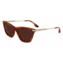 Victoria Beckham VB663S-238 Damen-Sonnenbrille Havana Braun Verlauf 57mm