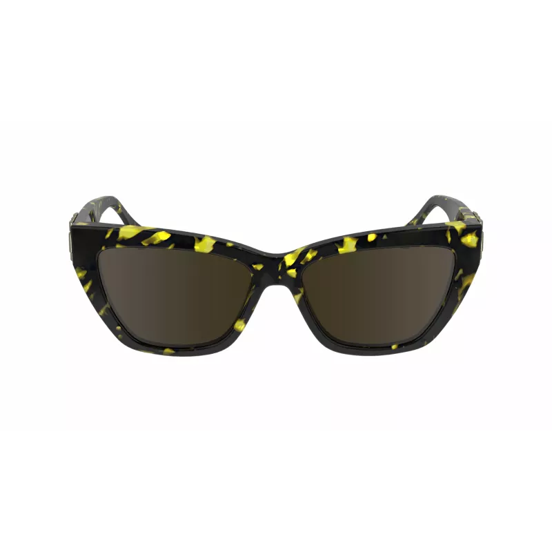 Victoria Beckham VB668S5516012 Damen eckige Sonnenbrille Schwarz Acetat Graue Gläser 55/16/145 mm