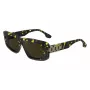 Victoria Beckham VB669S5513012 Damen eckige Acetat-Sonnenbrille - Schwarz/Grau - 55/13/145 mm