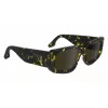 Victoria Beckham VB670S5417012 Damen-Sonnenbrille - Schwarzer Acetatrahmen, graue Gläser, 54/17/145 mm