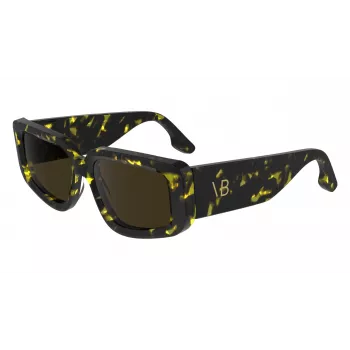 Victoria Beckham VB670S5417012 Damen-Sonnenbrille - Schwarzer Acetatrahmen, graue Gläser, 54/17/145 mm