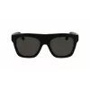 Victoria Beckham VB675S5220001 Damen-Sonnenbrille - Schwarzer Acetatrahmen, graue Polycarbonatgläser, 52 mm