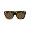 Victoria Beckham VB675S5220012 Damen-Sonnenbrille, schwarzer Acetatrahmen, dunkelgraue Polycarbonatgläser, 52 mm