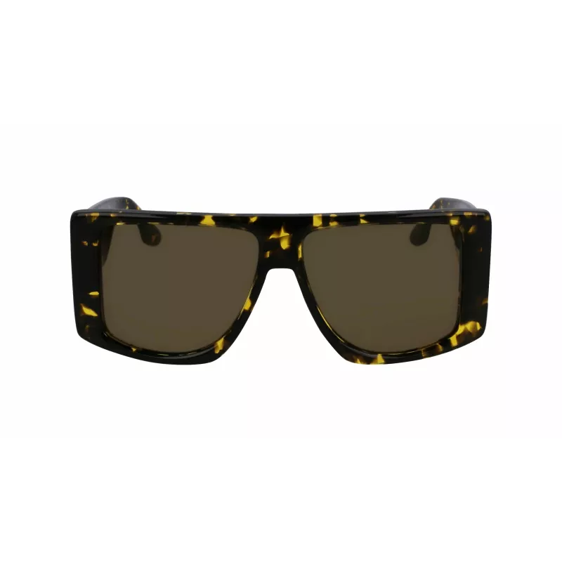 Victoria Beckham VB678S5713012 Damen-Sonnenbrille - Schwarzer Rahmen, dunkelgraue Gradientengläser - 57/13/145 mm