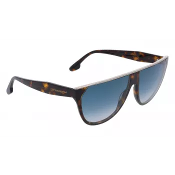Victoria Beckham VB682S6113234 Damen übergroße eckige Sonnenbrille Havana Braun Gradient