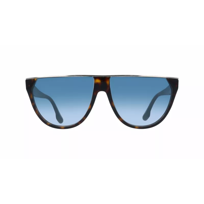 Victoria Beckham VB682S6113234 Damen übergroße eckige Sonnenbrille Havana Braun Gradient
