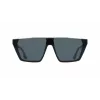 Victoria Beckham VB683S5812001 Damen-Sonnenbrille - Schwarzer Acetat-Rahmen, graue Gläser, 58 mm
