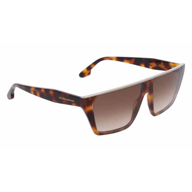 Victoria Beckham VB683S5812215 Damen-Sonnenbrille - Schwarz/Grau - 58/12/145 mm