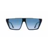 Victoria Beckham VB683S5812415 Damen-Sonnenbrille - Havanna-Acetatrahmen, braune Verlaufsgläser, 58 mm