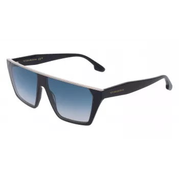 Victoria Beckham VB683S5812415 Damen-Sonnenbrille - Havanna-Acetatrahmen, braune Verlaufsgläser, 58 mm