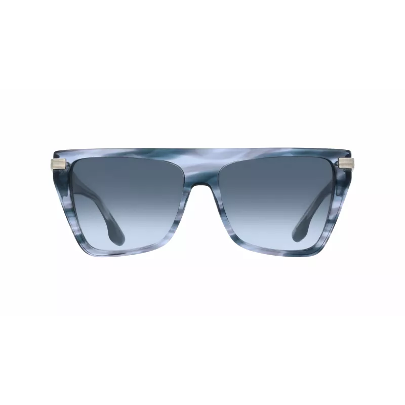 Victoria Beckham VB684S 5715035 Damen-Sonnenbrille, eckig, Havana Braun Verlauf, 57 mm
