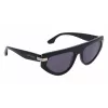 Victoria Beckham VB685S 5618001 Sonnenbrille Damen Schwarz Grau Geometrisch Acetat UV400